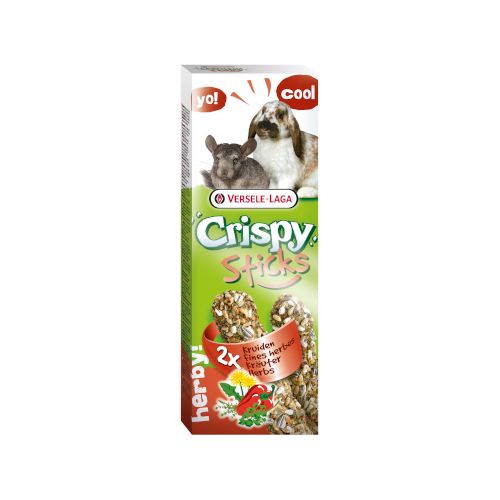 Stick Crispy Hierbas (Conejo/Chinchilla) 2 unidades, 110 Gramos