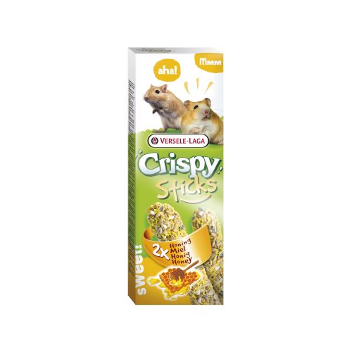 Stick Crispy Miel (Hamster/Gerbo) 2 unidades, 110 Gramos