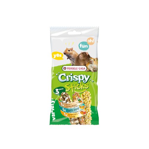 Stick Crispy Omnívoros (Pack triple var)Rates,160g