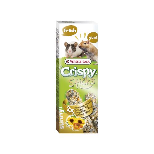 Stick Crispy Pipas y Miel (Rata/Gerbo) 2 unidades, 110 Gramos