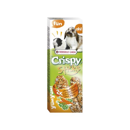 Stick Crispy Zanahoria y Perejil (Conejo/Cobaya) 2 unidades