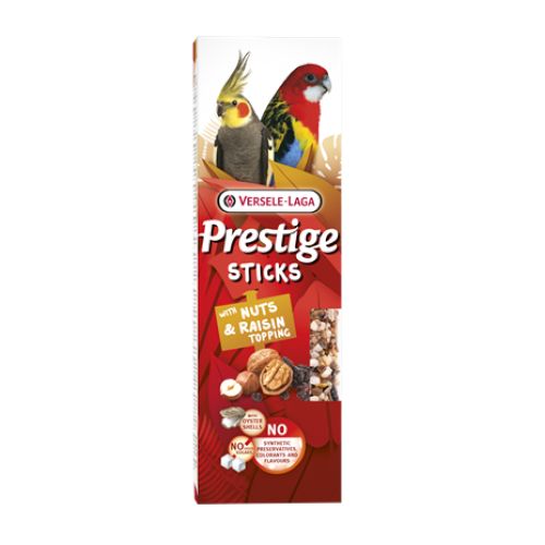 Sticks Prestige Gr.Periquitos(Nuez y Pasas) 140 Gramos