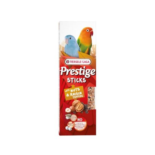 Sticks Prestige Periquitos (Nueces y Pasas) 2 unidades, 60 gramos