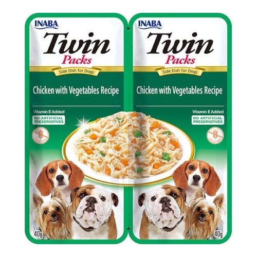 Twin Packs Pollo, Guiso de Verduras i Caldo Pollo, 12 x 80 Gr